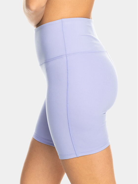 Roxy Roxy Legíny Heart Biker Ndst ERJNS03435 Modrá Slim Fit