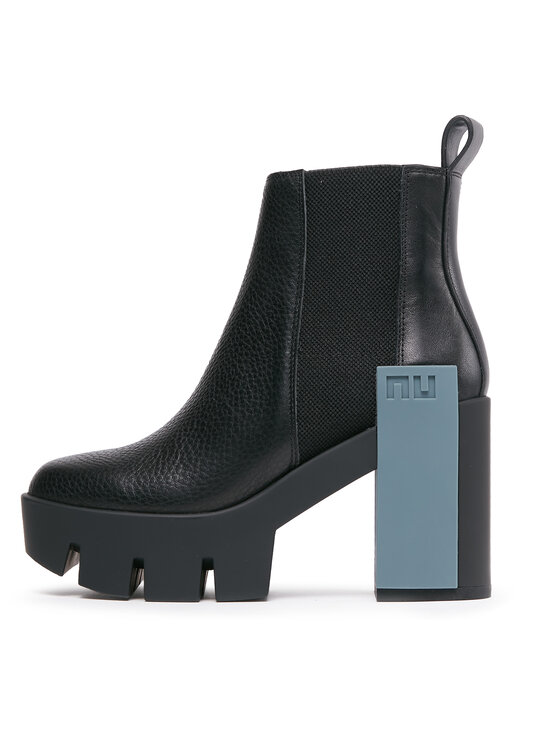 United Nude United Nude Botki Grip Chelsea Mid II 10763788165 Czarny