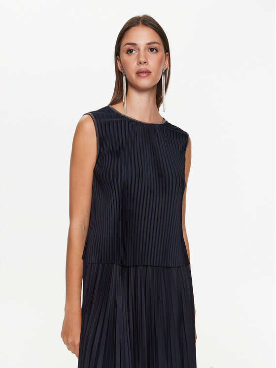 Fabiana Filippi Fabiana Filippi Top TPD273W305 Tumesinine Regular Fit