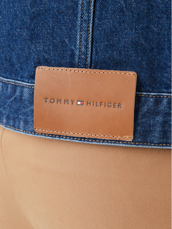 Tommy Hilfiger Tommy Hilfiger Jeans jakna MW0MW42629 Modra Regular Fit