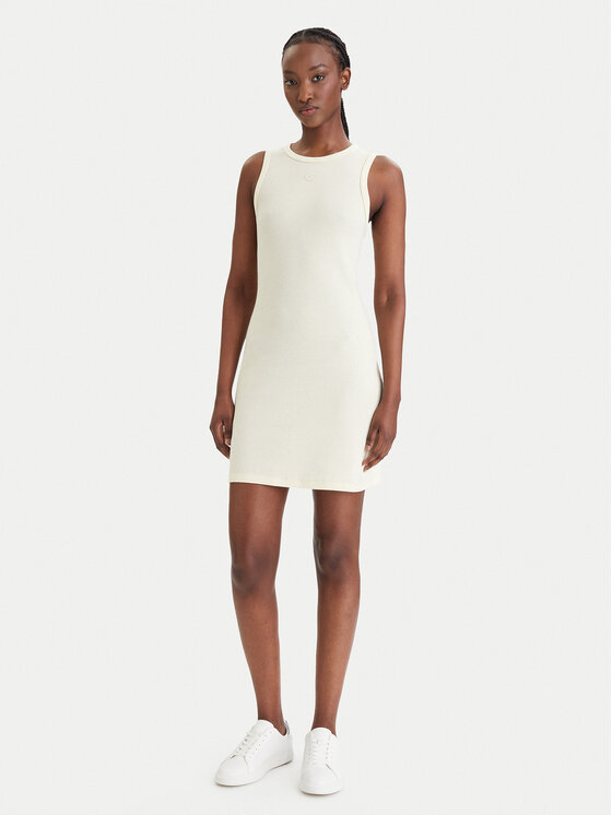 Calvin Klein Jeans Calvin Klein Jeans Kleid für den Alltag LV047F235G Gelb Slim Fit