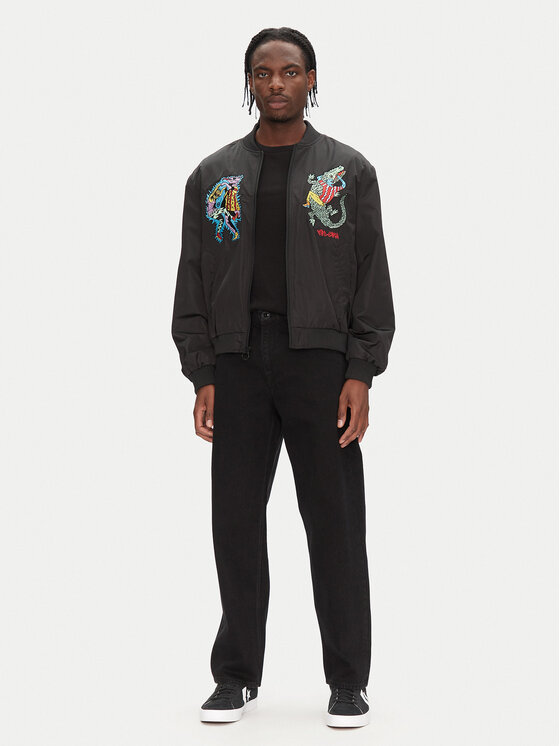 Volcom Volcom Džinsi Modown A1932102 Melns Relaxed Fit