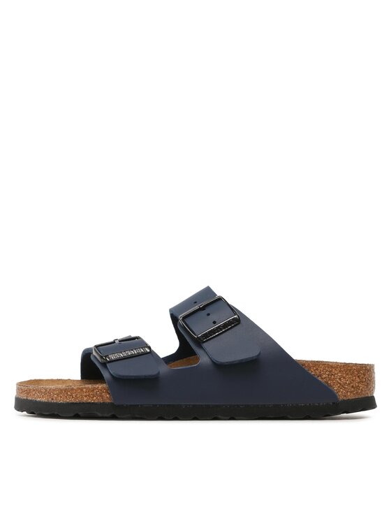 Birkenstock Birkenstock Pantoletten Arizona Birko-Flor 051753 Dunkelblau