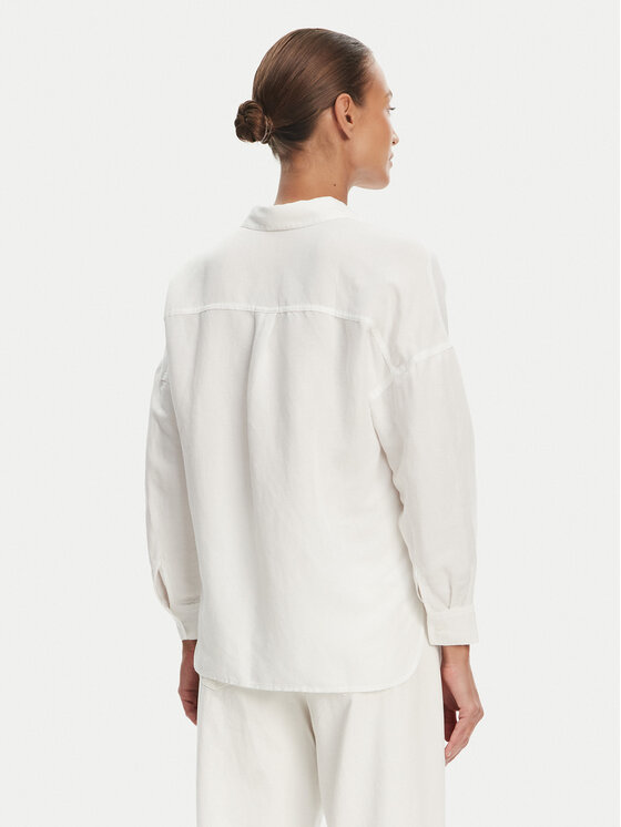 Tatuum Tatuum Πουκάμισο Jenna T2504.083 Λευκό Relaxed Fit