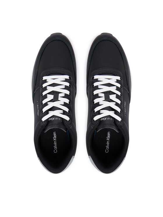 Calvin Klein Calvin Klein Sneakers City Runner Laceup Lth Mix HM0HM02214 Nero