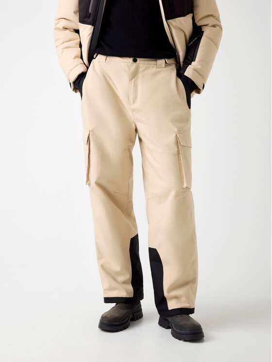 Guess Guess Stoffhose 179583 Beige Regular Fit