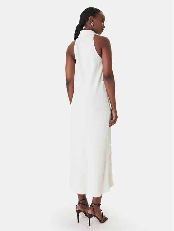 Marella Marella Koktel haljina Ninfee 2613221083 Écru Regular Fit