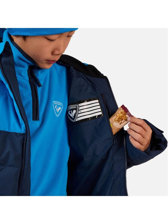 Rossignol Rossignol Kurtka narciarska Boy Siz Quilted Jkt Granatowy Regular Fit