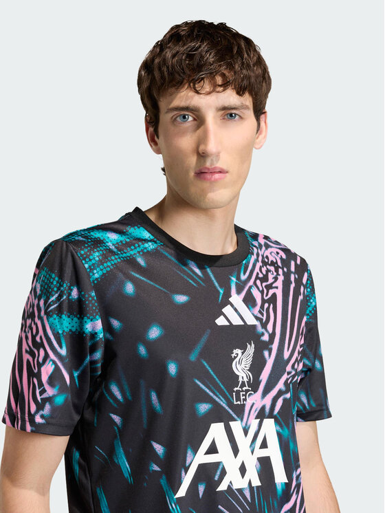adidas adidas Koszulka techniczna Liverpool Czarny Slim Fit