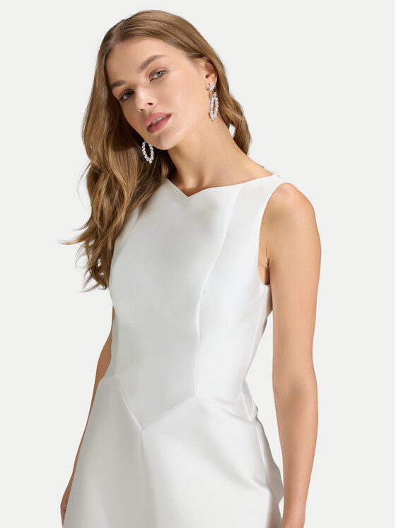 Swing Swing Abendkleid 5AJ16000 Weiß Regular Fit