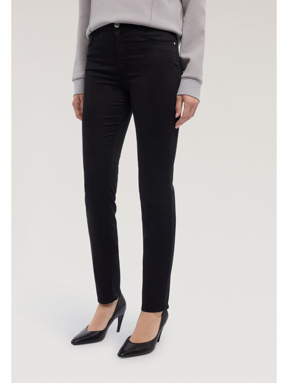 Trussardi Trussardi Spodnie materiałowe P7039200326N033 Czarny Regular Fit