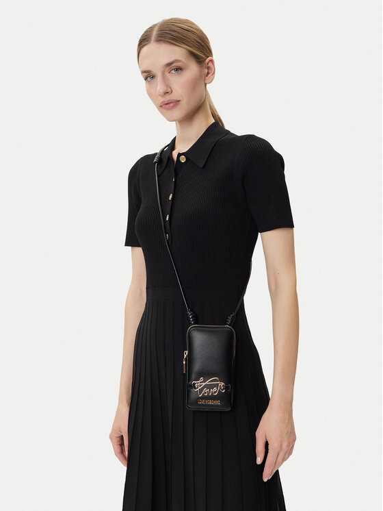 LOVE MOSCHINO LOVE MOSCHINO Чантичка за телефон JC5737PP0MKG0000 Черен