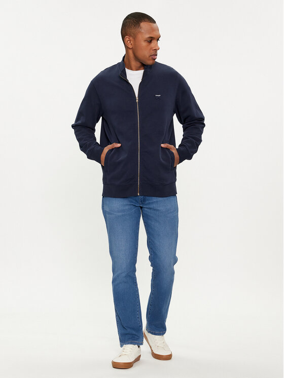 Wrangler Wrangler Felpa 112350547 Blu scuro Regular Fit