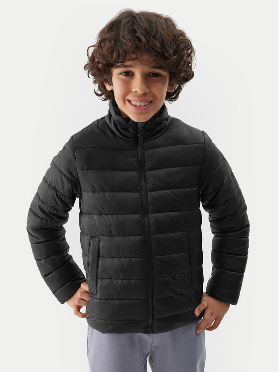 4F Prechodná bunda 4FJWSS24TDJAM344 Čierna Regular Fit