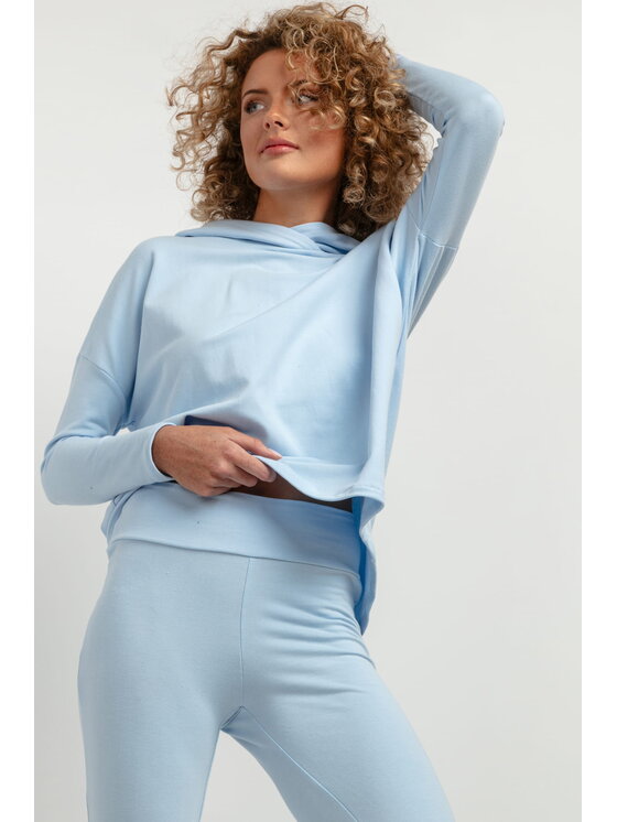 Tessita Tessita Spodnie dresowe T382 Niebieski Slim Leg