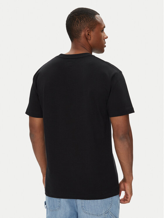 DC Shoes DC Shoes T-Shirt ADYKT03246 Czarny Regular Fit