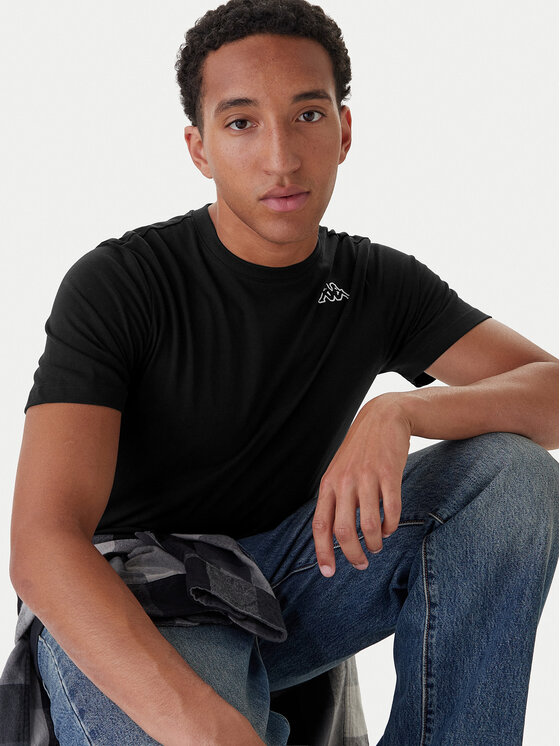 Kappa Kappa Комплект тениски Logo Myrto 322563W Цветен Regular Fit