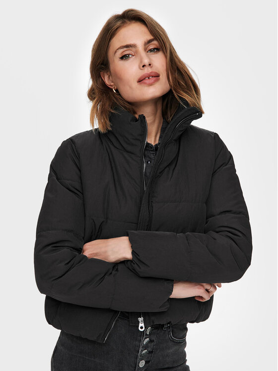 ONLY ONLY Télikabát Dolly 15205371 Fekete Regular Fit