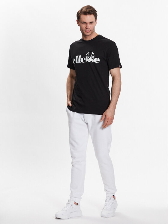 Ellesse Ellesse T-Shirt Fuenti SHP16469 Czarny Regular Fit