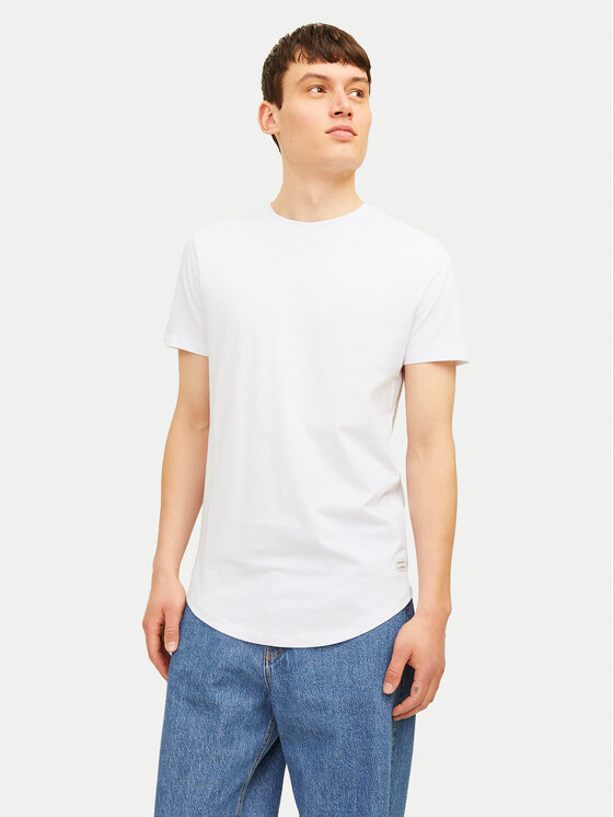 Jack&Jones Jack&Jones Σετ t-shirts 7 τεμαχίων Noa 12195439 Έγχρωμο Long Line Fit