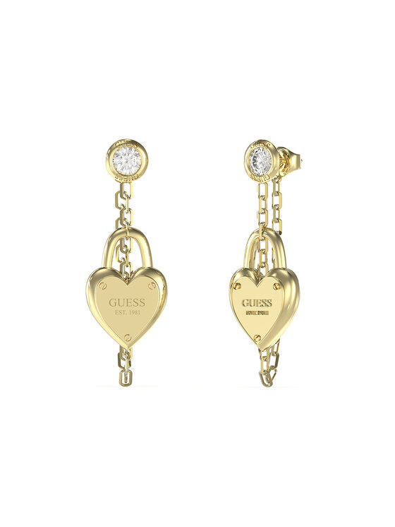 Guess Guess Naušnice JUBE04212JWYGT/U Zlatá