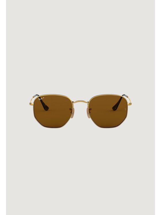 Ray-Ban Ray-Ban Okulary przeciwsłoneczne HEXAGONAL – UNISEX Złoty