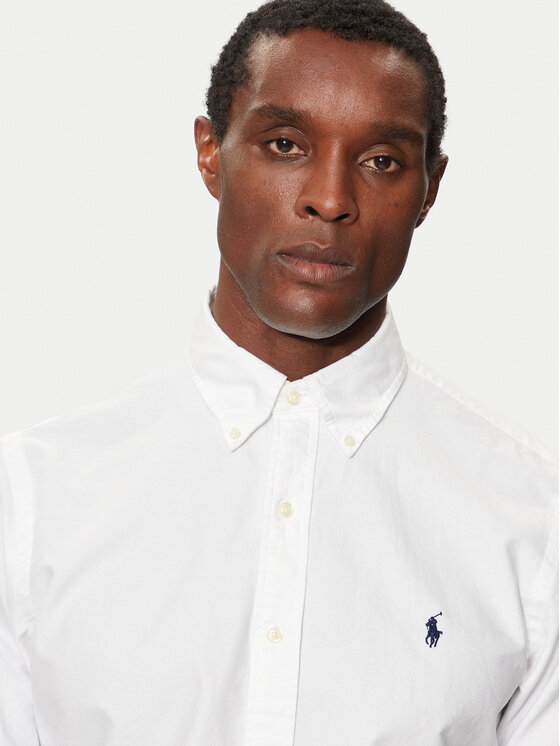 Polo Ralph Lauren Polo Ralph Lauren Сорочка Bsr 710772290 Білий Custom Fit