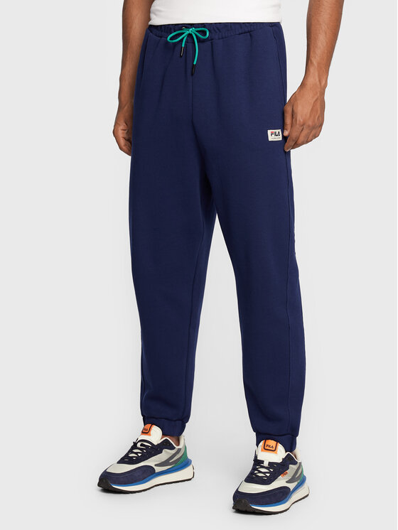 Fila Fila Donji dio trenerke Tricase FAM0153 Tamnoplava Oversize