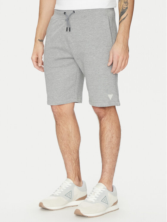 Guess Guess Pantaloni scurți sport Z2YD04 KAIJ1 Gri Regular Fit
