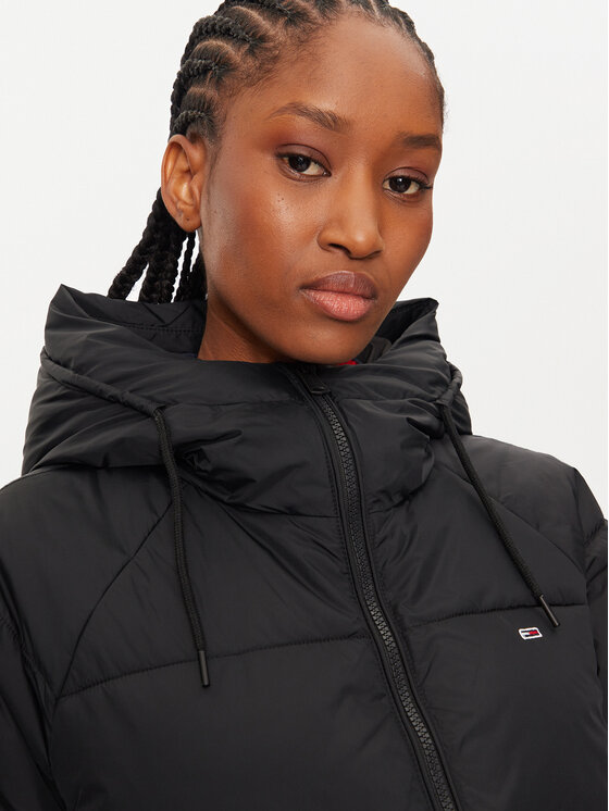 Tommy Jeans Tommy Jeans Žieminė striukė Vail DW0DW18841 Juoda Regular Fit