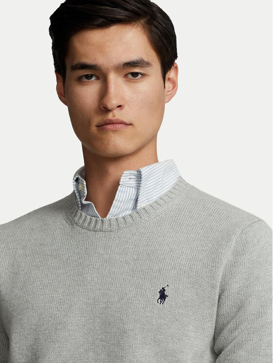 Polo Ralph Lauren Polo Ralph Lauren Pulover 710810846004 Gri Regular Fit
