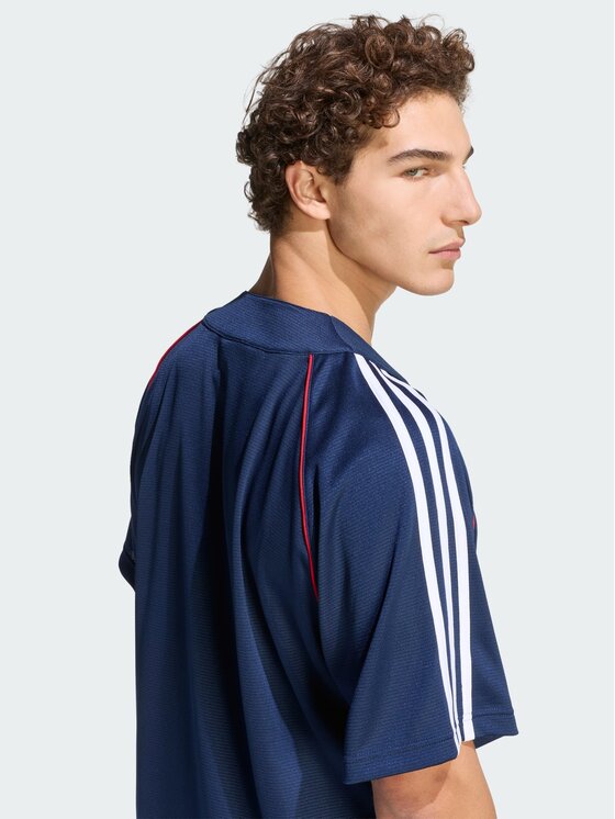 adidas adidas T-Shirt 161623 Błękitny Loose Fit