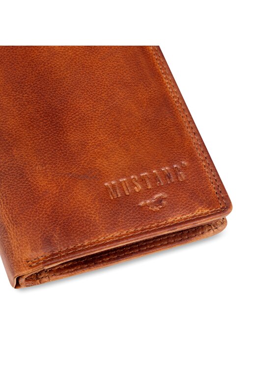 Mustang Mustang Portfel DENIMO HIGH WALLET Brązowy