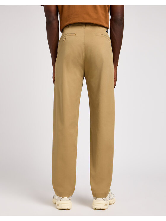 Lee Lee Chinosy RELAXED CHINO Beżowy Regular Fit