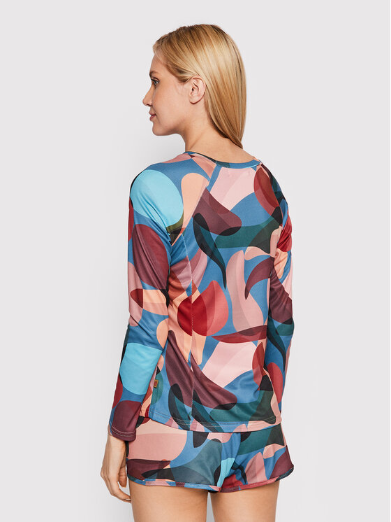 Maglietta tecnica Tears Multicolore Regular Fit