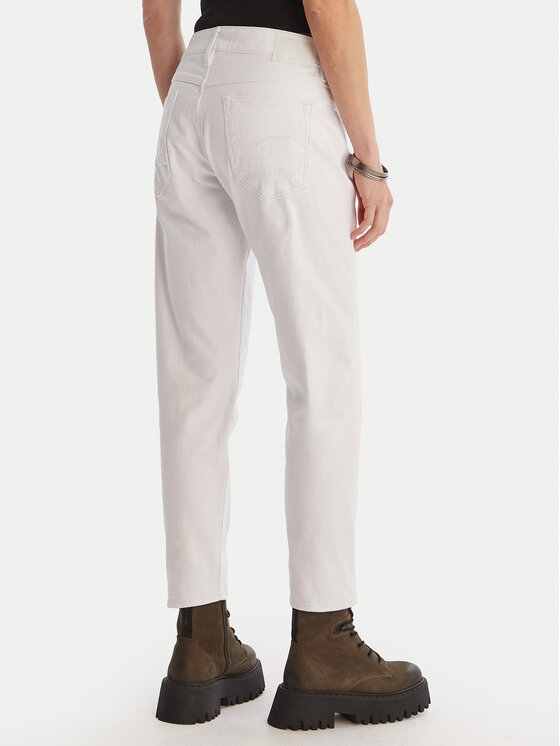 G-Star Raw G-Star Raw Дънки Kate D15264-C301 Бял Boyfriend Fit