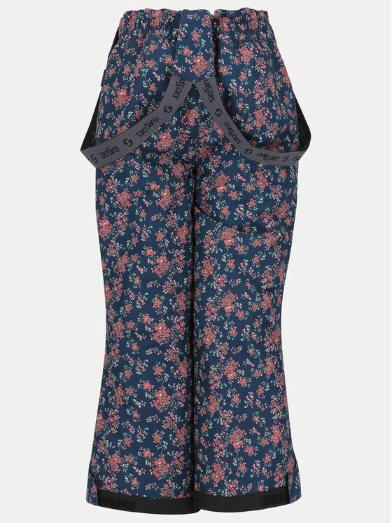 ZigZag ZigZag Spodnie narciarskie Soho Printed Ski Pant W-PRO 10000 Z213011 Granatowy Regular Fit