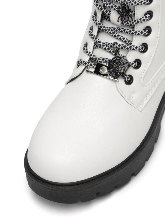 BEETLEJUICE BEETLEJUICE Schnürschuhe CM-AW24-319WBBJ Weiß