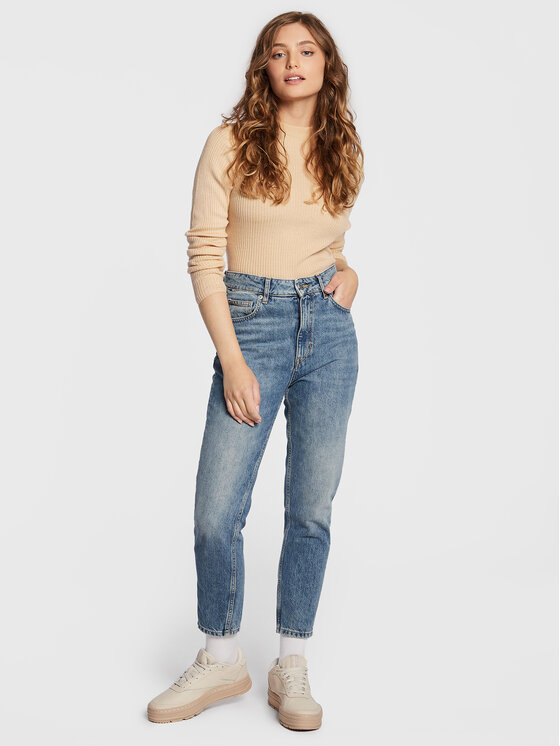 Brave Soul Brave Soul Džemper LK-248RIGBYI Bež Slim Fit