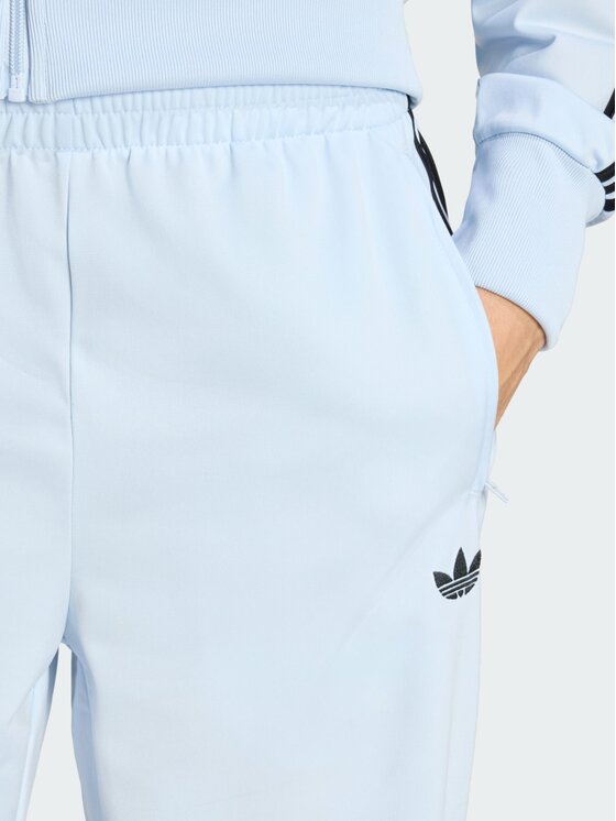 adidas adidas Spodnie dresowe FIREBIRD Błękitny Regular Fit