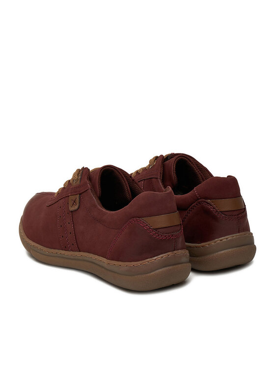 Go Soft Go Soft Halbschuhe CEO-WI23-YUMA-03 Dunkelrot