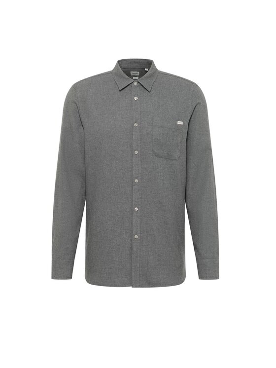 Mustang Mustang Camicia EASTBRIDGE Grigio Regular Fit