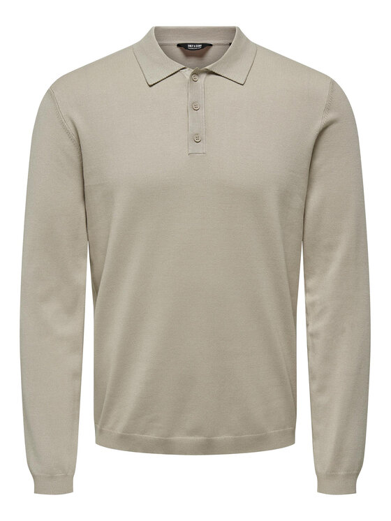 Only & Sons Only & Sons Polo särk 22021184 Beež Regular Fit
