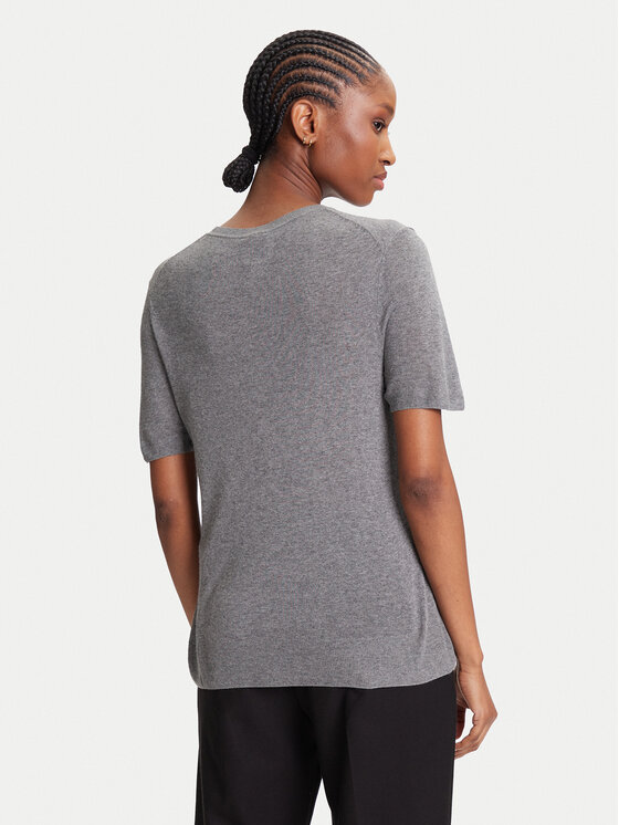 Calvin Klein Calvin Klein Pulover LV044A307G Gri Regular Fit
