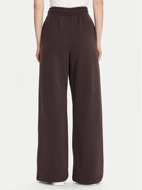 Lacoste Lacoste Palazzo nohavice XF5248 Hnedá Wide Leg