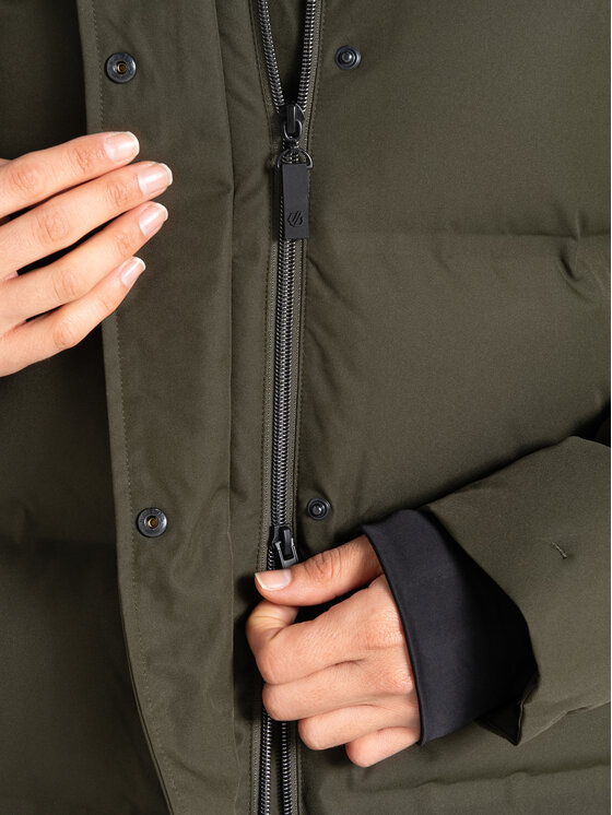 Dare2B Dare2B Winterjacke Wander DWP577 Grün Regular Fit