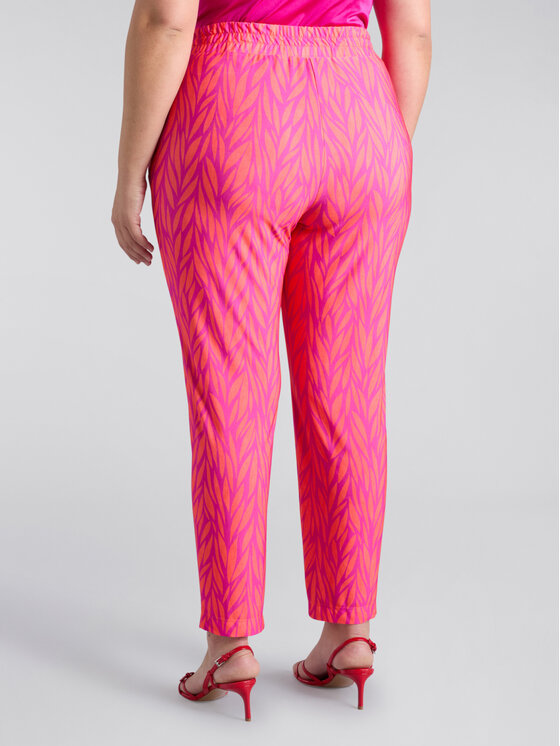 Fiorella Rubino Fiorella Rubino Pantaloni di tessuto P819L002116N0R6 Rosa Regular Fit