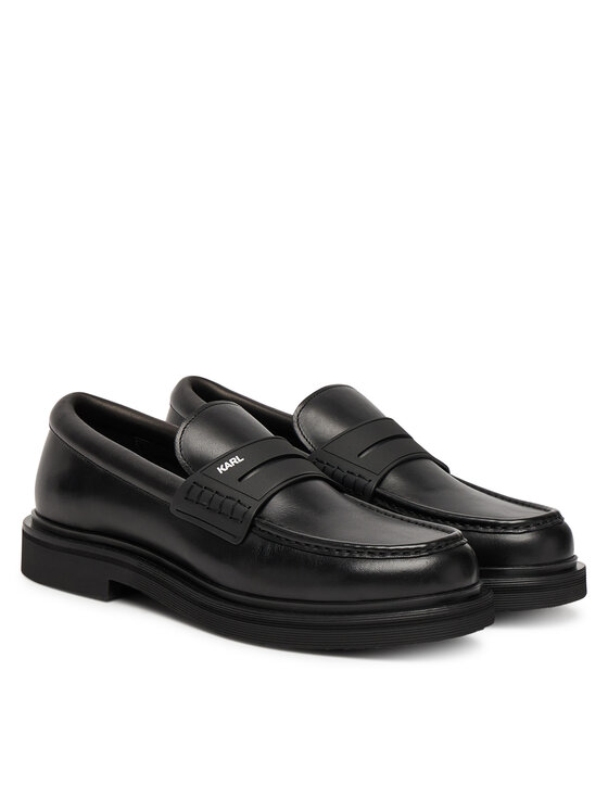 KARL LAGERFELD KARL LAGERFELD Loaferek KL12213 Fekete
