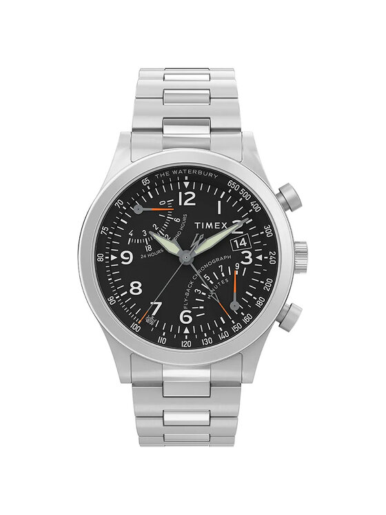 Timex Timex Zegarek TW2W47800 Srebrny
