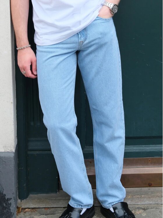 TeeShoppen TeeShoppen Jeansy 'Basic Collection' Niebieski Relaxed Fit